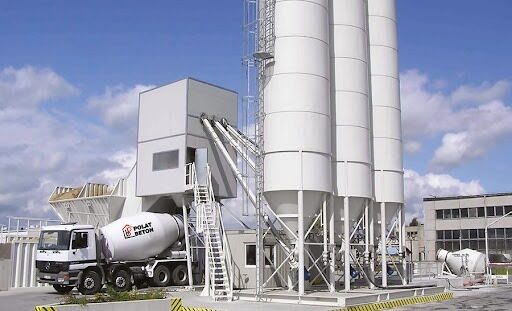 Beton santrali ve komple endüstriyel tesis